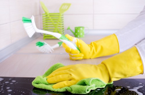 Final safety check by Homerton Carpet Cleaners after cleaning