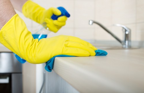Safe and simple payment area for carpet cleaning services